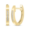 Thumbnail Image 0 of Diamond Hoop Earrings 1/20 ct tw 10K Yellow Gold