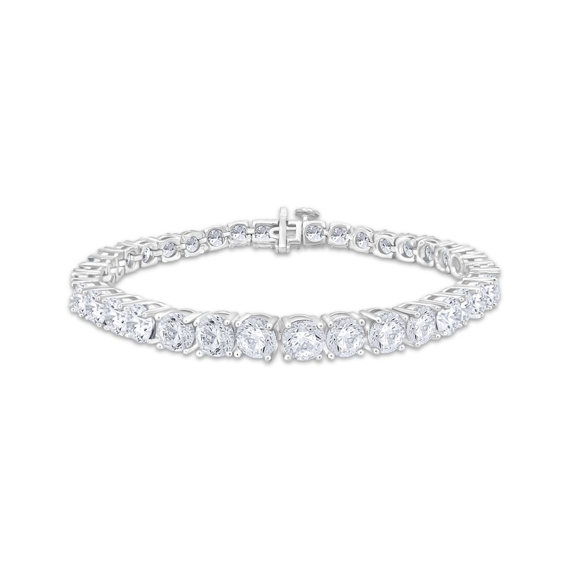 Main Image 1 of Diamond Tennis Bracelet 12 ct tw 14K White Gold 7&quot;