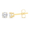 Thumbnail Image 3 of Round-Cut Solitaire Stud Earrings 1/4 ct tw 14K Yellow Gold (J/I3)