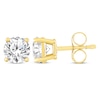 Thumbnail Image 2 of Round-Cut Diamond Solitaire Stud Earrings 3/4 ct tw 14K Yellow Gold (J/I3)