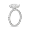 Thumbnail Image 2 of Neil Lane Artistry Oval-Cut Lab-Grown Diamond Engagement Ring 4-5/8 ct tw 14K White Gold