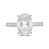 Thumbnail Image 3 of Neil Lane Artistry Oval-Cut Lab-Created Diamond Engagement Ring 4-5/8 ct tw 14K White Gold