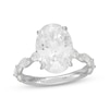 Thumbnail Image 1 of Neil Lane Artistry Oval-Cut Lab-Grown Diamond Engagement Ring 6 ct tw 14K White Gold