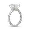 Thumbnail Image 2 of Neil Lane Artistry Oval-Cut Lab-Grown Diamond Engagement Ring 6 ct tw 14K White Gold