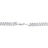 Thumbnail Image 3 of Men's Diamond Curb Chain ID Bracelet 1/3 ct tw Sterling Silver 8.5&quot;