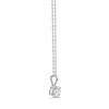 Thumbnail Image 3 of Solitaire Diamond Necklace 1 ct tw Round-cut 14K White Gold 18&quot; (I/I2)