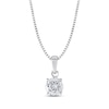 Thumbnail Image 0 of Diamond Solitaire Necklace 1 ct tw Round-cut 14K White Gold 18" (J/I2)