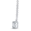 Thumbnail Image 2 of Lab-Grown Diamonds by KAY Solitaire Diamond Necklace 1 ct tw Round-cut 14K White Gold 19&quot; (F/VS2)