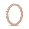 Thumbnail Image 8 of Neil Lane Artistry Lab-Grown Diamond Scalloped Wedding Band 1/4 ct tw 14K Rose Gold