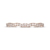 Thumbnail Image 9 of Neil Lane Artistry Lab-Grown Diamond Scalloped Wedding Band 1/4 ct tw 14K Rose Gold