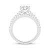 Thumbnail Image 2 of Diamond Princess-cut Bridal Set 1-1/6 ct tw 14K White Gold