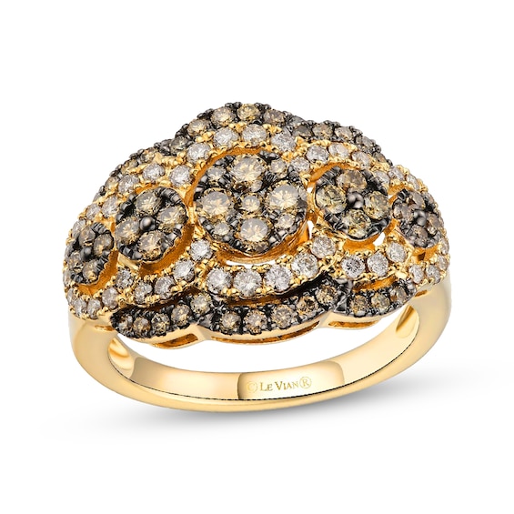 Le Vian Diamond Ring 1-1/6 ct tw 14K Honey Gold