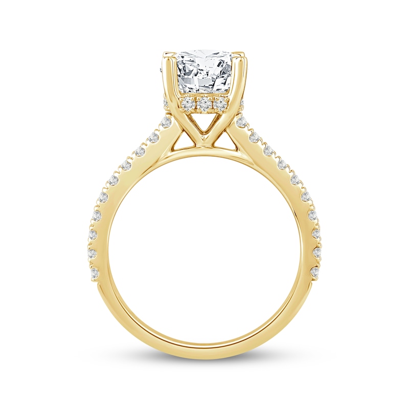 Lab-Grown Diamonds by KAY Round-Cut Engagement Ring 2-3/8 ct tw 14K Yellow Gold