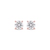 Thumbnail Image 2 of Lab-Grown Diamonds by KAY Round-Cut Solitaire Stud Earrings 1 ct tw 14K Rose Gold (F/VS2)