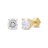 Thumbnail Image 0 of Lab-Grown Diamonds by KAY Round-Cut Solitaire Stud Earrings 2 ct tw 14K Yellow Gold (F/VS2)