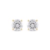 Thumbnail Image 1 of Lab-Grown Diamonds by KAY Round-Cut Solitaire Stud Earrings 2 ct tw 14K Yellow Gold (F/VS2)