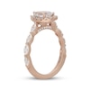 Thumbnail Image 1 of Neil Lane Artistry Pear-Shaped Lab-Created Diamond Engagement Ring 2 ct tw 14K Rose Gold