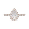 Thumbnail Image 2 of Neil Lane Artistry Pear-Shaped Lab-Created Diamond Engagement Ring 2 ct tw 14K Rose Gold