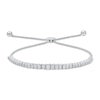 Thumbnail Image 1 of Diamond Bolo Line Bracelet 1/2 ct tw 10K White Gold