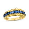 Thumbnail Image 1 of Le Vian Blue Sapphire Beaded Ring 14K Honey Gold