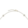 Thumbnail Image 3 of Multi-Diamond Station Necklace 1-1/2 ct tw 14K Yellow Gold 17.75&quot;