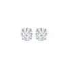 Thumbnail Image 2 of Diamond Solitaire Stud Earrings 7/8 ct tw Round-cut 14K White Gold (J/I3)