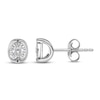 Thumbnail Image 1 of Diamond Solitaire Earrings 1/5 ct tw Round-cut Sterling Silver (J/I3)