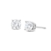 Thumbnail Image 1 of Diamond Solitaire Earrings 3/4 ct tw Round-Cut 14K White Gold (J/I3)