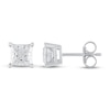 Thumbnail Image 1 of Diamond Solitaire Earrings 3/4 ct tw Princess-cut 14K White Gold (J/I3)