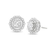 Thumbnail Image 1 of Diamond Stud Earrings 1 ct tw Round-cut 10K White Gold (J/I3)