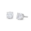 Thumbnail Image 1 of GSI Solitaire Diamond Earrings 1/2 ct tw Round-cut 14K White Gold (I/SI2)