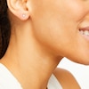 Thumbnail Image 1 of Diamond Solitaire Earrings 1/4 ct tw Princess-cut 14K White Gold (J/I2)
