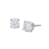 Thumbnail Image 1 of Diamond Solitaire Earrings 1/2 ct tw Round-cut 14K White Gold (J/I2)