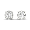 Thumbnail Image 1 of Diamond Solitaire Earrings 1/5 ct tw Round-cut Sterling Silver (J/I3)