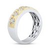 Thumbnail Image 2 of Men's Diamond Wedding Band 1 ct tw 10K Two-Tone Gold