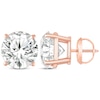 Thumbnail Image 3 of Round-Cut Diamond Solitaire Stud Earrings 2 ct tw 14K Rose Gold (J/I2)