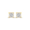 Thumbnail Image 2 of Princess-Cut Diamond Solitaire Stud Earrings 1/4 ct tw 14K Yellow Gold (J/I2)