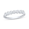 Thumbnail Image 1 of Diamond Twist Fashion Ring 1/4 ct tw 10K White Gold