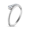 Thumbnail Image 2 of Milestones Diamond Bypass Anniversary Ring 1/4 ct tw 14K White Gold