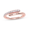 Thumbnail Image 1 of Diamond Wrap Ring 1/6 ct tw 14K Rose Gold