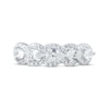 Thumbnail Image 2 of Pear-Shaped Diamond Anniversary Band 1-1/3 ct tw 14K White Gold