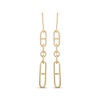 Thumbnail Image 2 of Reaura Mariner Link Drop Earrings Repurposed 14K Yellow Gold