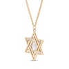 Thumbnail Image 1 of Star of David Necklace 14K Yellow Gold 18"