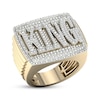 Thumbnail Image 2 of Men's Diamond &quot;King&quot; Ring 3/4 ct tw 10K Yellow Gold