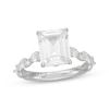 Thumbnail Image 0 of Neil Lane Artistry Emerald-Cut Lab-Grown Diamond Engagement Ring 5 ct tw 14K White Gold