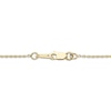 Thumbnail Image 3 of Milestones Diamond Teardrop Necklace 1/2 ct tw 10K Yellow Gold 18&quot;