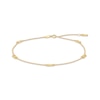 Thumbnail Image 0 of Infinity Station Anklet 10K Yellow Gold 10"