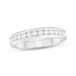 Diamond Anniversary Ring 1/2 ct tw Platinum