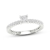 Thumbnail Image 1 of Princess-Cut Diamond Engagement Ring 1-1/4 ct tw 14K White Gold