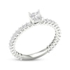 Thumbnail Image 2 of Princess-Cut Diamond Engagement Ring 1-1/4 ct tw 14K White Gold